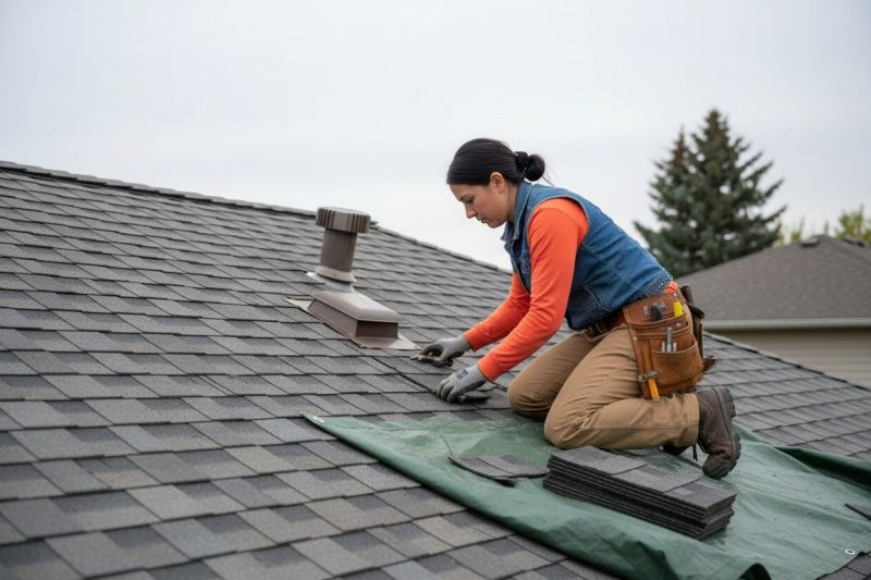 Church Roof Shingle Repair